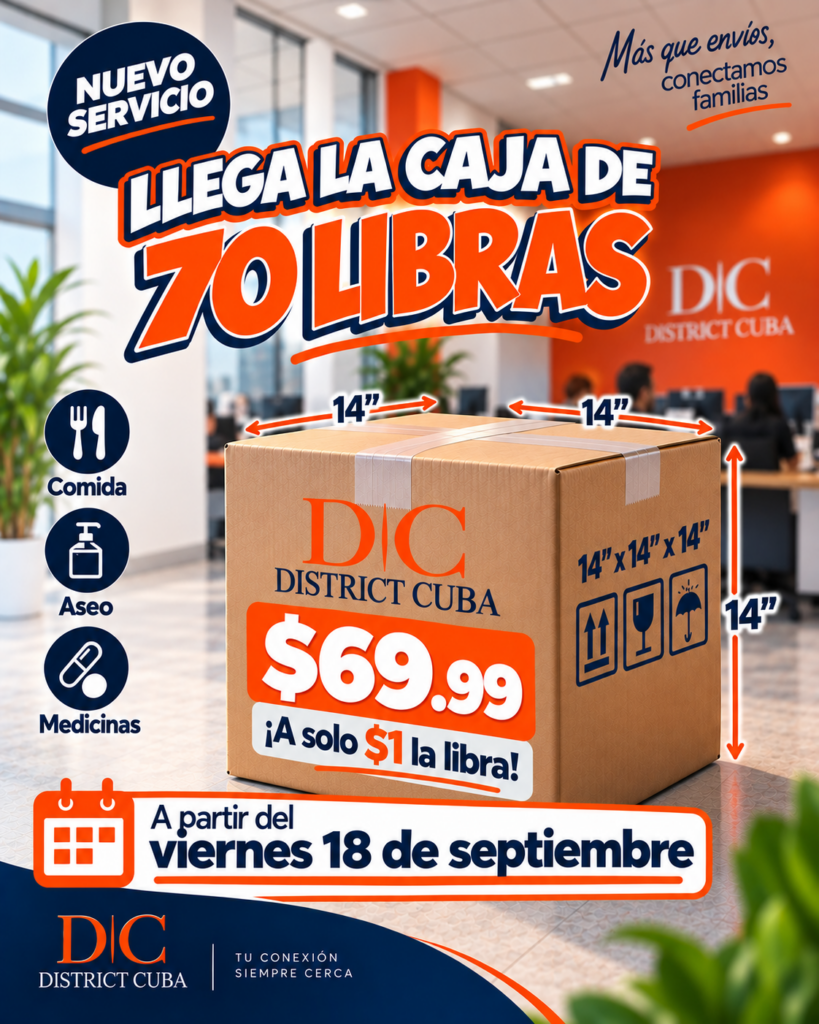 Estrenamos un nuevo servicio en District Cuba: tu Agencia de envíos a Cuba